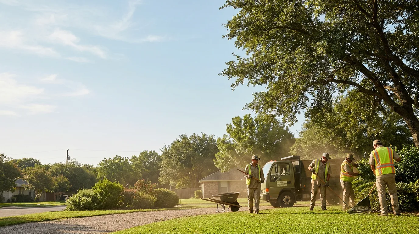 Landscaping in Danciger, TX near me